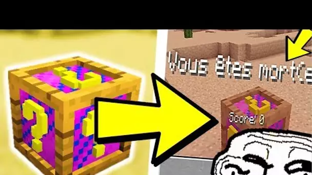 ENFIN UN LUCKY BLOCK SPECIAL MEMES ET TROLL ! 100 NOUVEAUTES !