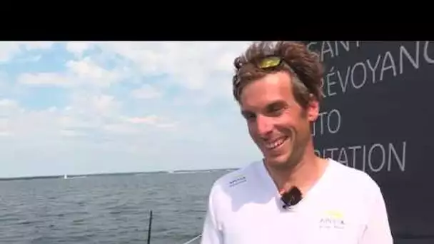 Le skipper havrais Charlie Dalin se prépare pour la Transat Jacques Vabre 2019