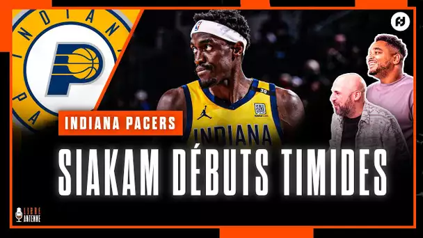 Pascal Siakam : ses débuts mitigés avec les Indiana Pacers