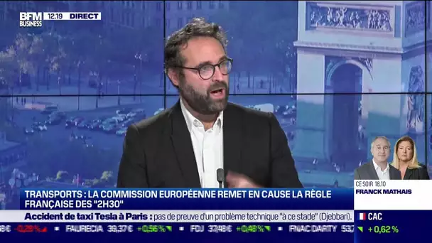 Arnaud Aymé (Sia Partners) : Transports, Bruxelles remet en cause la règle des "2h30"