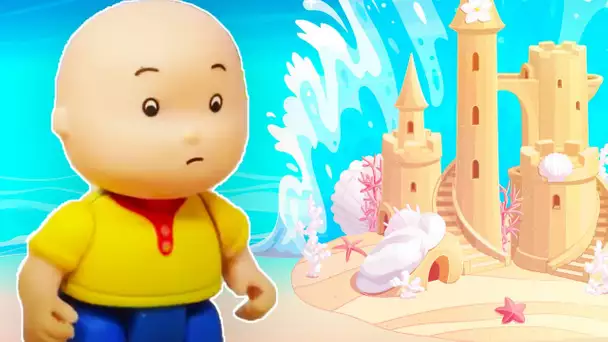 Caillou et la Sculpture de Sable | Caillou en Français