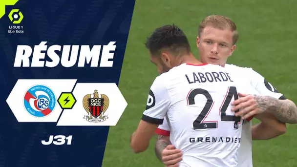 RC STRASBOURG ALSACE - OGC NICE (1 - 3) - Résumé - (RCSA - OGCN) / 2023/2024