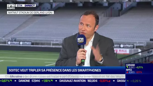 Pierre Barnabé (Soitec) : Soitec veut tripler sa présence dans les smartphones