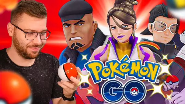 La TEAM GO ROCKET est DE RETOUR + SHINY - Pokémon GO