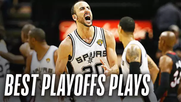 Manu Ginobili's Greatest Playoff Moments! #22HoopClass