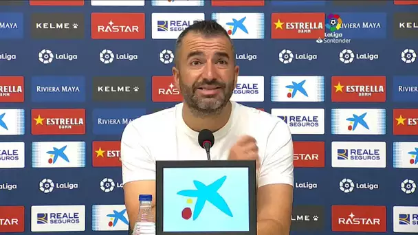 Rueda de prensa RCD Espanyol de Barcelona vs Elche CF