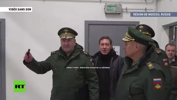 Sergueï Choïgou inspecte les instituts de recherche du ministère russe de la Défense