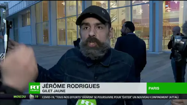 Jérôme Rodrigues poursuivi pour injures : «On me fait passer pour un haineux des keufs»