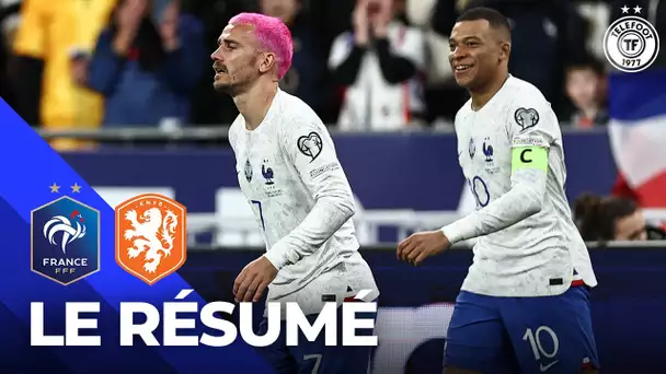 France - Pays-Bas (résumé des Qualif EURO 2024) : La France intraitable !