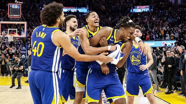 Kevon Looney Makes CLUTCH Bucket In 2OT 😲#TissotBuzzerBeater | January 2, 2023