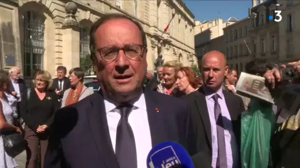 François Hollande rend hommage à Philippe Madrelle