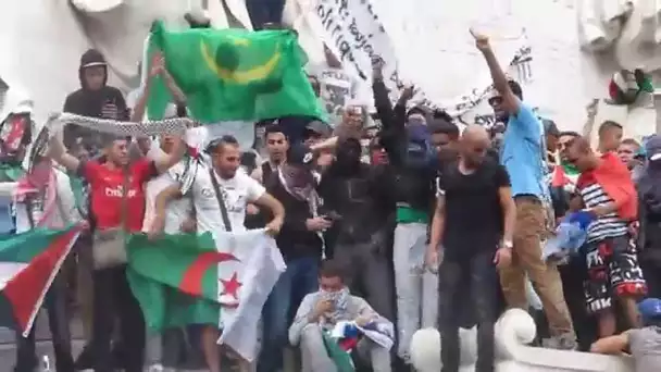 Manifestation pro-palestinienne interdite à Paris : un drapeau israélien brûlé