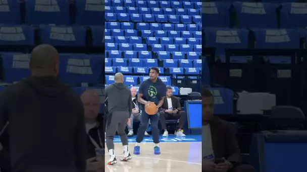 Ant gets ready for a PIVOTAL Game 5!