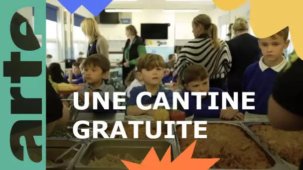 Royaume-Uni : la cantine gratuite pour faire face à la pauvreté | ARTE