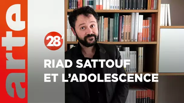 Riad Sattouf et l'adolescence - 28 Minutes - ARTE