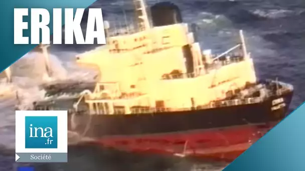 12 décembre 1999 : Naufrage du pétrolier Erika | Archive INA