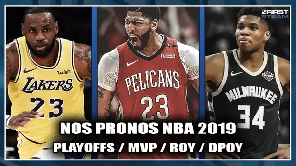 NOS PRONOS NBA 2018/2019 (MVP, Playoffs, ROY, DPOY)