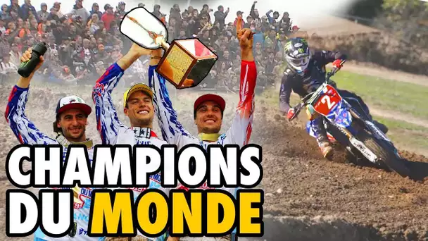 Les français CHAMPIONS DU MONDE de MOTOCROSS ! (Motocross des Nations)