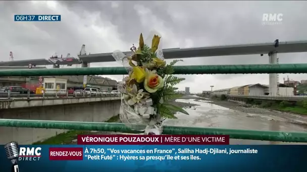 Effondrement du viaduc de Gênes: Véronique a perdu son fils de 22 ans dans la catastrophe