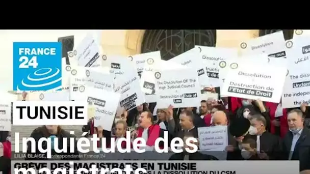 Tunisie : les grévistes s'inquiètent d'une prise en main de la justice par l'exécutif