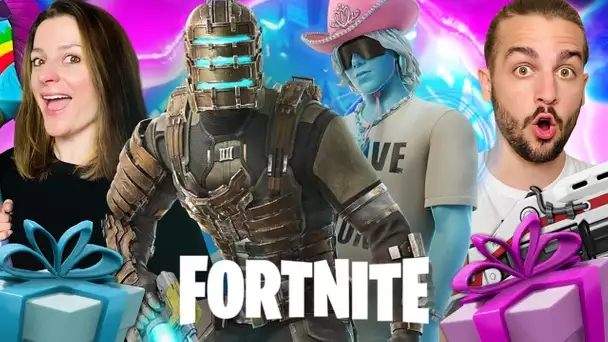 FORTNITE NOUS A OFFERT DES NOUVEAUX SKINS ! KID LAROI ET ISAAC CLARKE