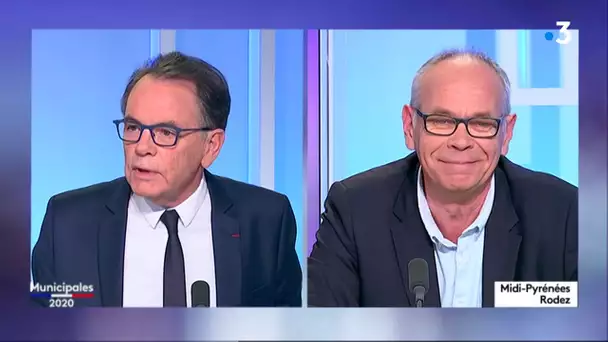 Municipales à Rodez : regardez le débat entre les 3 candidats du second tour