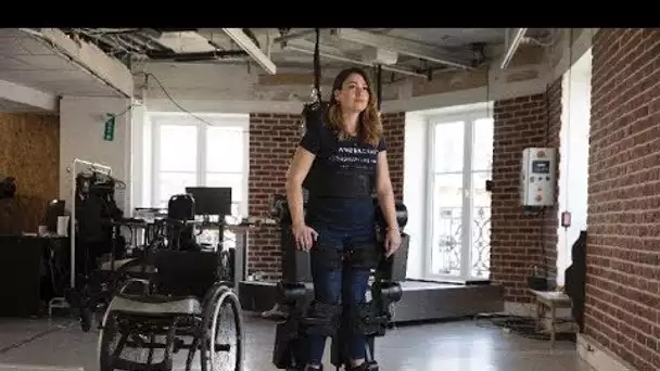 Un exosquelette pour rendre la marche aux personnes handicapées