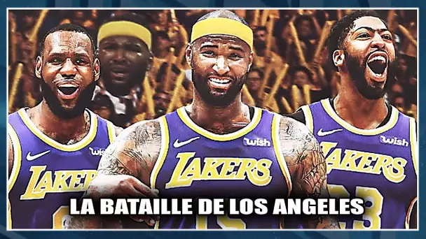 LES LAKERS AVEC COUSINS, LEBRON ET ANTHONY DAVIS ! Bataille de Los Angeles 2/2