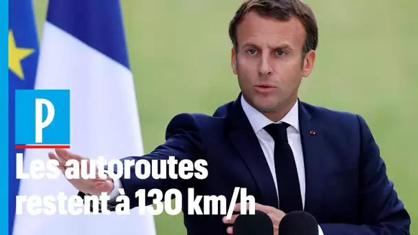 Convention citoyenne: Macron reporte le débat des 110 km/h sur autoroute