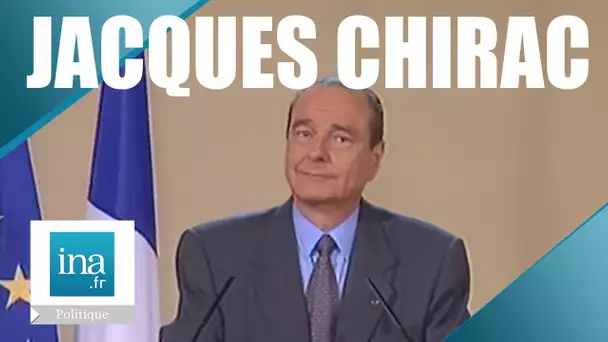 1995 : Jacques Chirac annonce la reprise des essais nucléaires | Archive INA