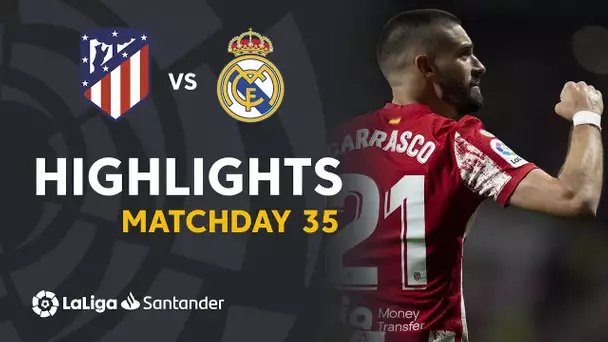 Resumen de Atlético de Madrid vs Real Madrid (1-0)