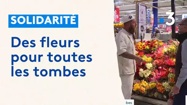 Solidarité : des fleurs pour toutes les tombes de Lens-Liévin