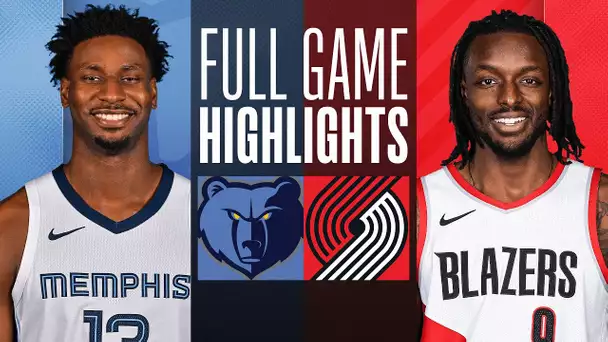 GRIZZLIES at TRAIL BLAZERS | FULL GAME HIGHLIGHTS | November 5, 2023