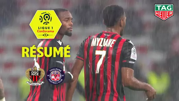 OGC Nice - Toulouse FC ( 3-0 ) - Résumé - (OGCN - TFC) / 2019-20