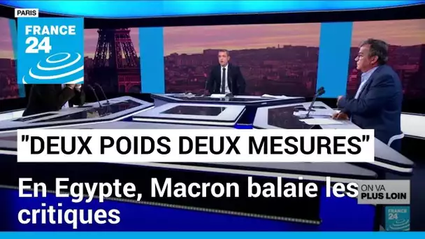 Proche-Orient : Emmanuel Macron se défend d'un "deux poids deux mesures" • FRANCE 24