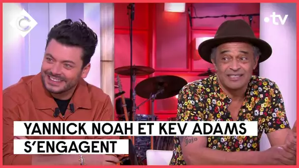 Kev Adams et Yannick Noah - C à Vous - 01/12/2022