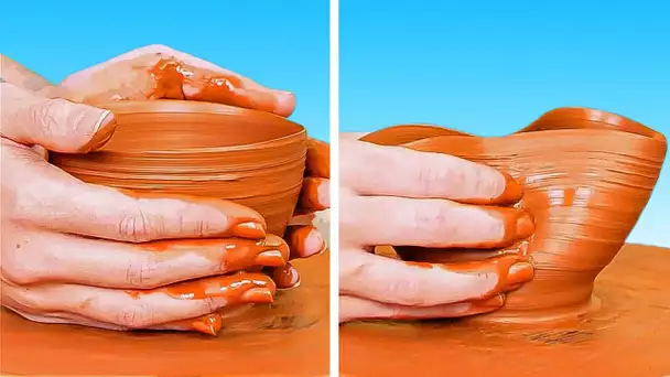 Poterie Envoûtante : Processus Satisfaisant de Fabrication de Pots en Argile