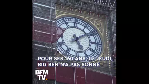 🇬🇧 Pour ses 160 ans, Big Ben n’a pas sonné... mais a dévoilé un cadran restauré