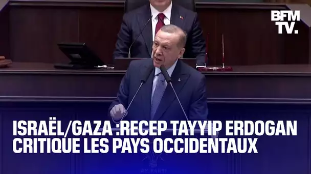 Israël/ Gaza: les propos d'Erdogan sur l'implication des pays occidentaux dans le conflit