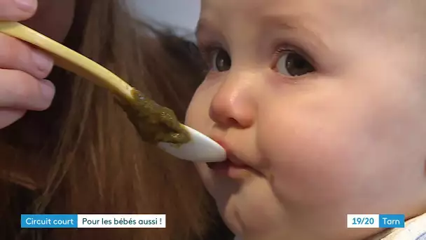 Des petits pots pour bébés 100% bio et tarnais