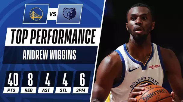 Andrew Wiggins Sets SEASON-HIGH With 40-PTS & 6 3PM!