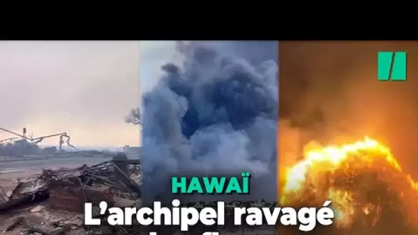 Les images terrifiantes d’Hawaï ravagé par des incendies, plusieurs dizaines de morts