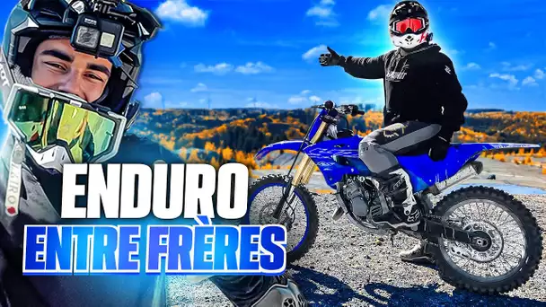 ENDURO AVEC MON FRÈRE ! Qui sera le meilleur ?