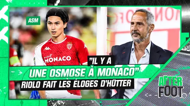 ASM : "Il y a une osmose en ce moment à Monaco", Riolo fait les éloges d'Hütter et de Minamino