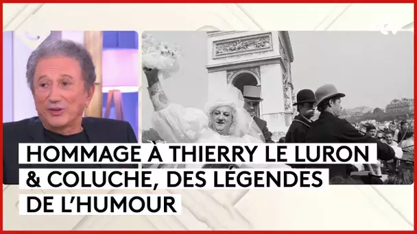 Thierry Le Luron & Coluche, légendes de l’humour - La Story - C à Vous - 02/01/2024