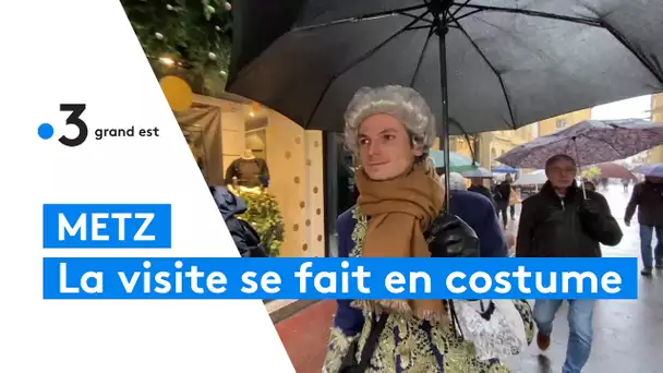 A Metz, la visite se fait en costume
