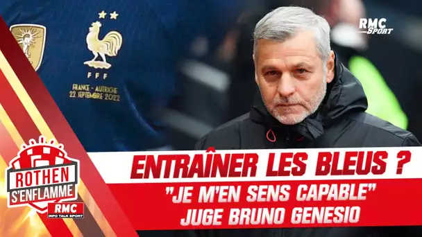 Entraîner l'équipe de France ? "Je m'en sens capable" estime Genesio