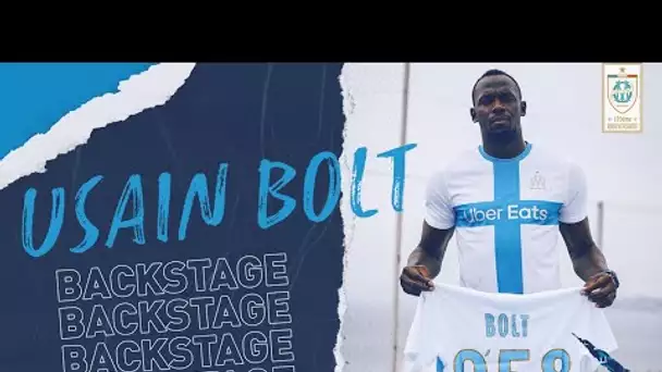 Usain BOLT célèbre les 120 ans de l’OM  #PUMAForeverFaster