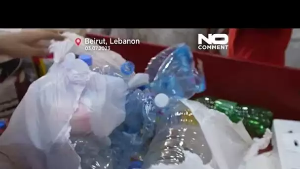 Au Liban, un centre de recyclage mise sur le "drive-throw"