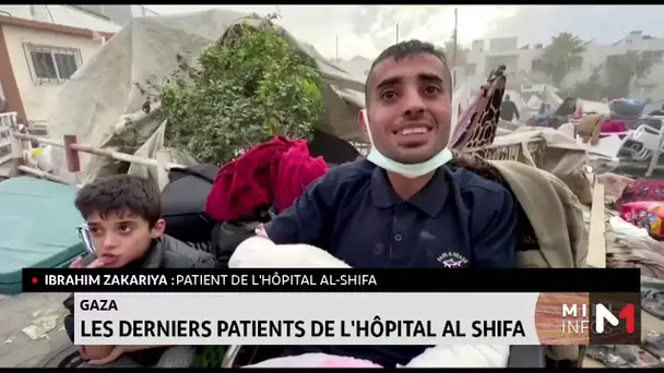 Gaza : les derniers patients de l´hôpital Al-Shifa